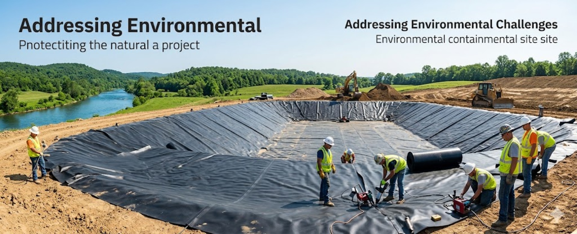 Geomembrane  Sheets: Addressing Environmental Challenges in Construction Projects