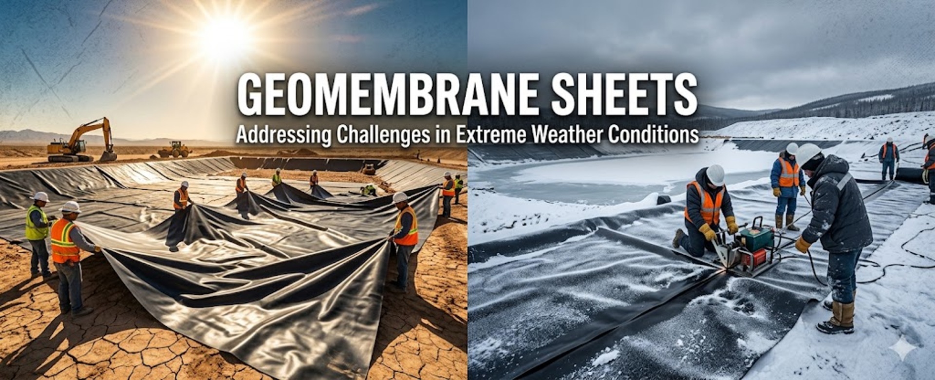 Geomembrane Sheets: Addressing Challenges in Extreme Weather Conditions