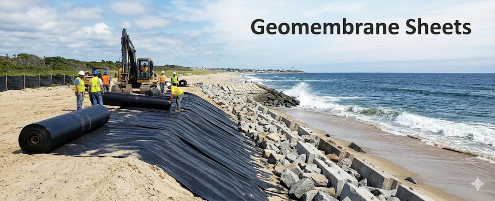 Geomembrane Sheets in Coastal Protection Projects: Case Studies