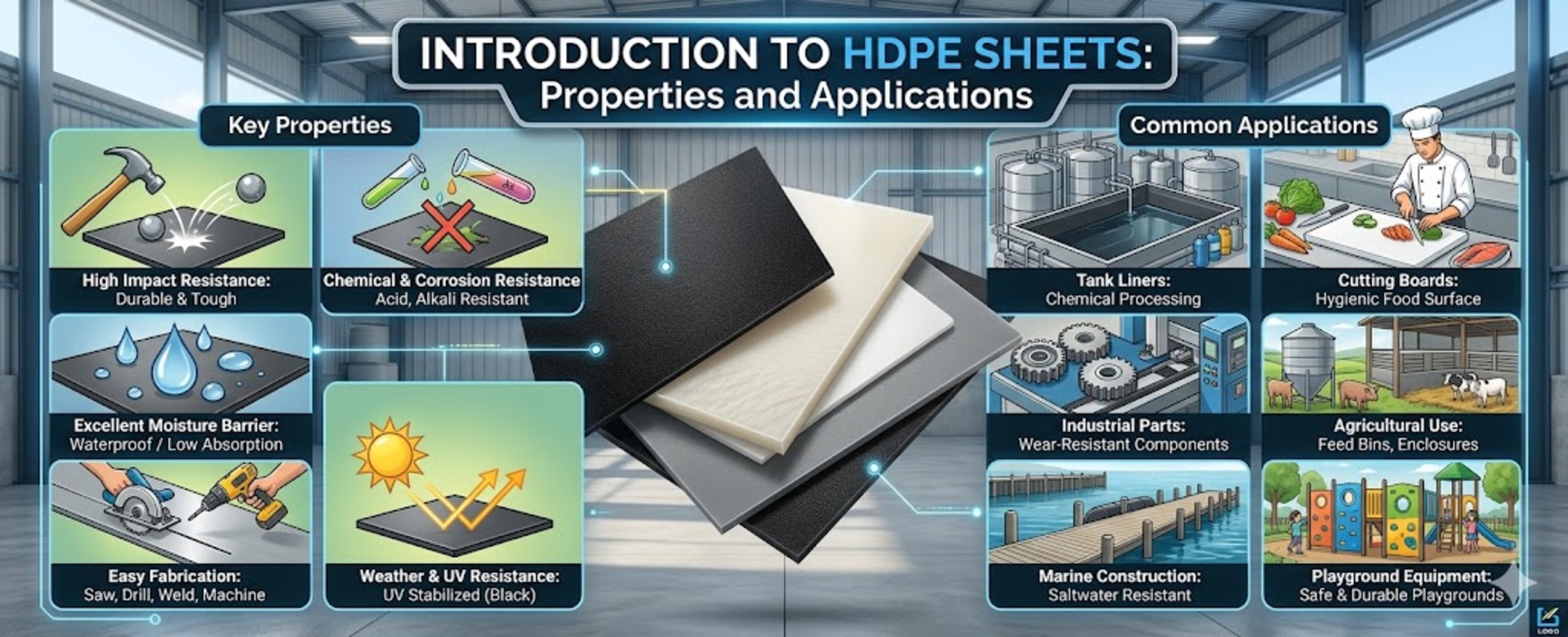 Introduction  to HDPE Sheets: Properties and Applications