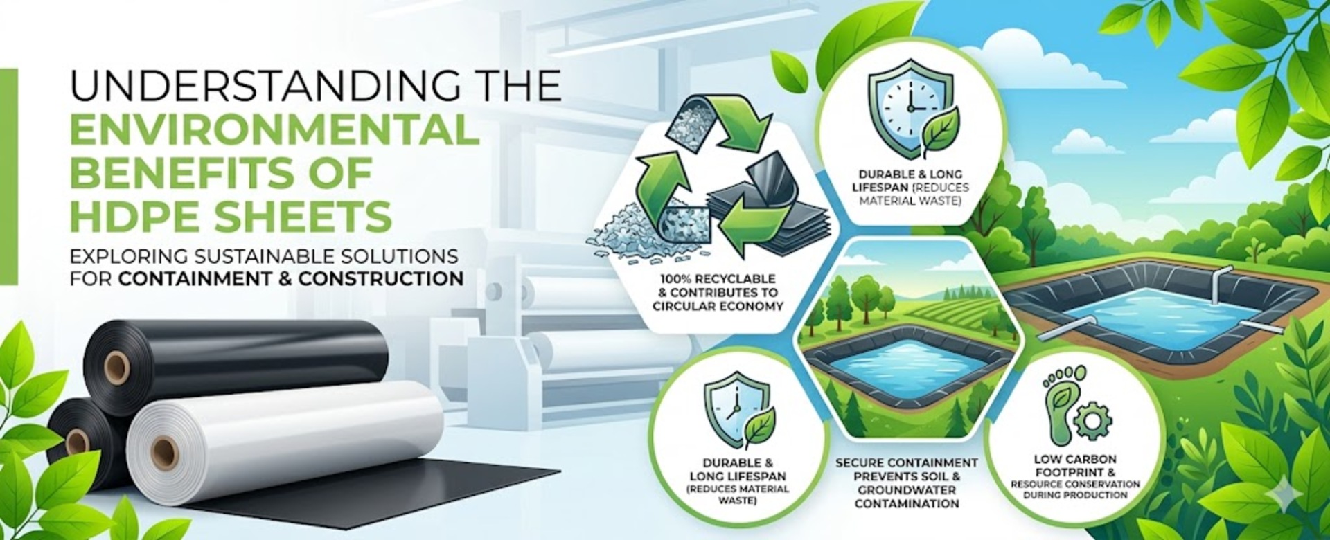 Understanding the Environmental Benefits of HDPE  Sheets