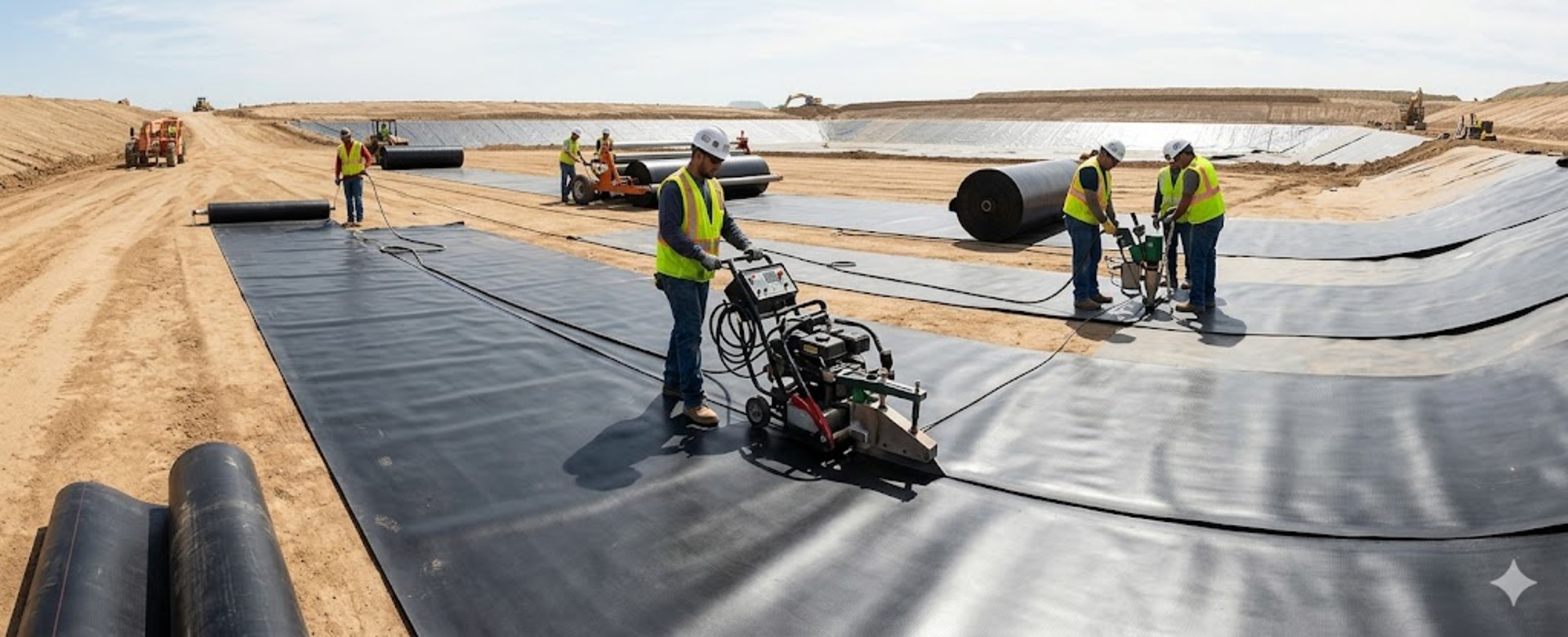 HDPE  Sheets: Best Practices for Installation and Seaming