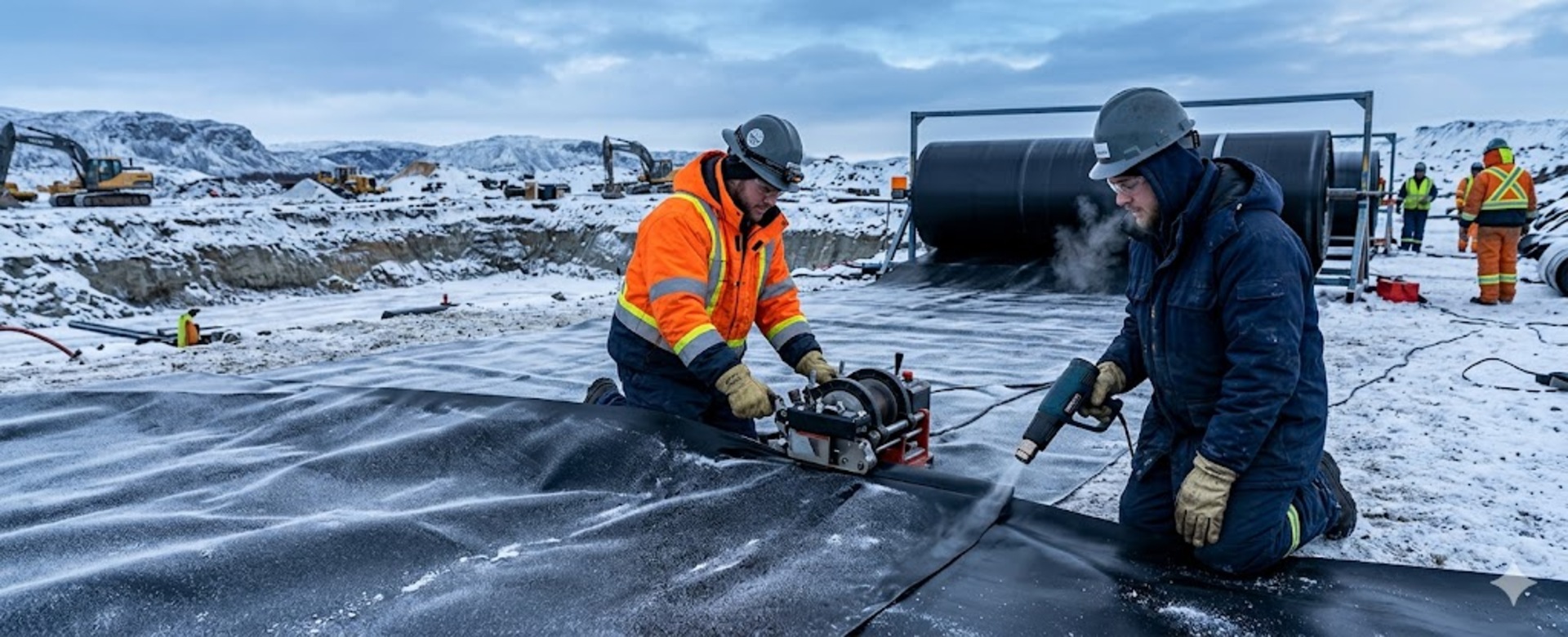 HDPE  Sheets: Addressing Challenges in Cold Weather Installations