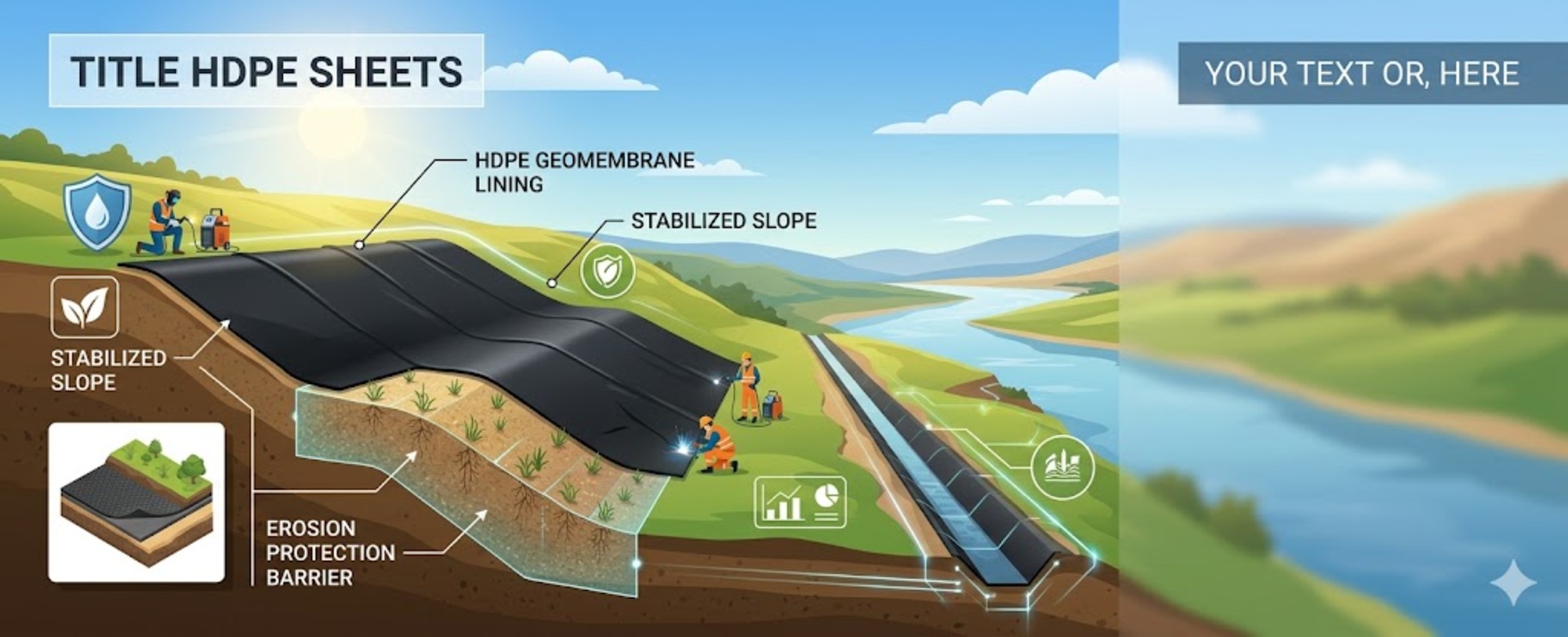 HDPE  Sheets: Role in Erosion Control Measures