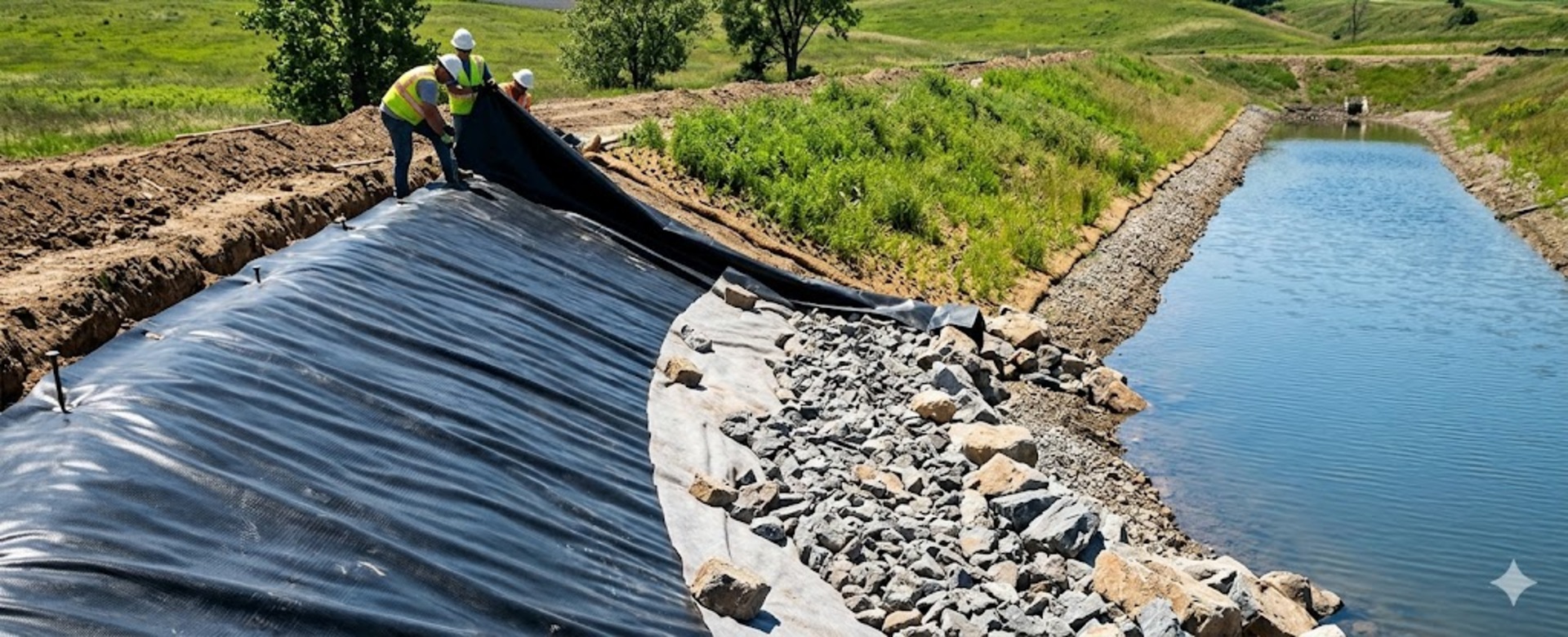 Pond  Liners: Role in Erosion Control Measures