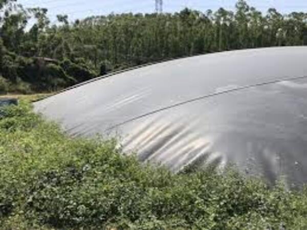 hdpeGeomembraneForBiogasPlant