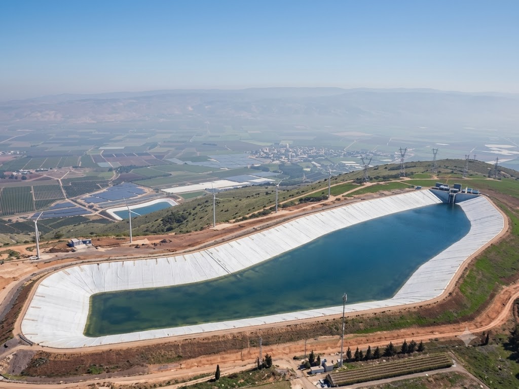 hdpeGeomembraneForDrinkingWaterReservoirs